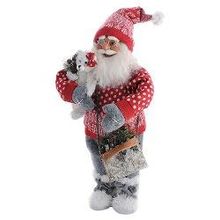 Maxitoys Дед Мороз Большой в красной шубе с мишкой (MT-C031215-60)