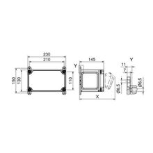 Bals Настенный комбинационный модуль  Bals VariaBox-S 89004 IP44 130 х 230 х 145 мм