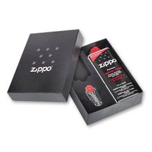 Zippo Подарочная коробка  (кремни + топливо, 125 мл + место для широкой зажигалки), 118х43х145 мм