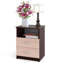 Сокол Тумба с двумя ящиками и верхним отделением Сокол КТ-09.1 цвет венге беленый дуб ID - 292231