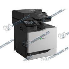 Цветное МФУ Lexmark "CX820de" A4, лазерный, принтер + сканер + копир + факс, ЖК 7.0", бело-черный (USB2.0, LAN) [136646]