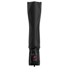 Черный вибромастурбатор-ротатор Vibrating Roto-Teazer (87062)