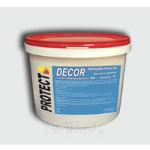 Краска негорючая PROTECT Decor бежевая  15кг 