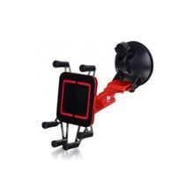 Универсальный автомобильный держатель для iPhone, Samsung и HTC LUXA2, цвет красный (LH0013-B)