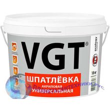 Шпатлевка VGT 0.5 кг универсальная