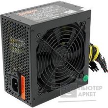 EXEGATE EX221638RUS Блок питания 500W ATX-500NPXE +PFC , black, 12cm fan, 24+4pin, 6pin PCI-E, 3 SATA