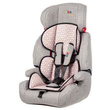 Автокресло LB 515 B Серый Бежевый принт