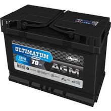 Аккумулятор Аком Ultimatum VRLA AGM 278x175x190 70Ah 760 прав+