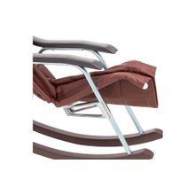 Мебель Импэкс Кресло-качалка складная "Белтех", к з коричневый