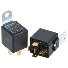 Реле переключающее 90.3747-10 - 12В, 30А, 4-контакта, с крышкой