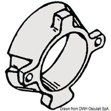 Osculati Aluminium collar anode for Alpha, 43.432.10
