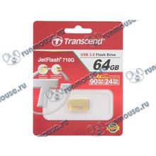 Накопитель USB flash 64ГБ Transcend "JetFlash 710G" TS64GJF710G (USB3.0) [128609]