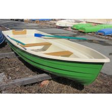 Пластиковая лодка Тортилла 395 с Рундуками