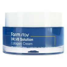 Крем для лица с коллагеном FarmStay Dr-V8 Solution Collagen Cream 50мл