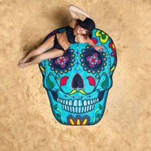 Покрывало пляжное Sugar Skull BMBTSS