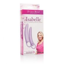 California Exotic Novelties Набор силиконовых расширителей Dr. Laura Berman Isabelle Set of 2 Vibrating Silicone Dilators (сиреневый)