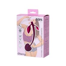 Бордовая вагинальная вишенка WILD CHERRY - 14,5 см.