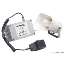 Osculati Electronic multifunctional horn whistle 112dB 12 V, 21.427.12