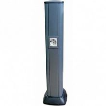 Колонна алюминиевая, 1.5 - 3м, цвет чёрный (упак. 1шт) | код. 9583 |  DKC