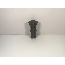 Угол внутренний для плинтуса 70мм "Идеал Деконика", Каштан серый