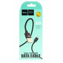 Data кабель USB HOCO U55 type-c черный