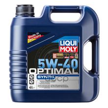 Liqui moly 5w-40 Sn Cf Optimal Synth 4л(Нс-Синт.Мотор.Масло) Sae 5w40 Optimal Synth Liqui Moly 4л 3926