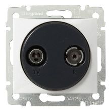 Legrand Розетка TV-R Legrand Valena Звезда белая 774432 ID - 238440
