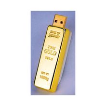 Флеш-карта «Слиток золота» USB 2.0 на 4 Gb