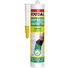 Soudal Express Construction 300 мл белый