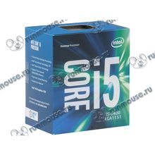 Процессор Intel "Core i5-6400" (2.70ГГц, 4x256КБ+6МБ, EM64T, GPU) Socket1151 (Box) (ret) [136470]