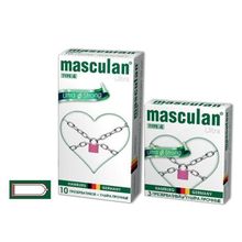 Презервативы Masculan Ultra 5 ультра прочный с обильной смазкой 10 шт