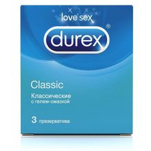 Классические презервативы Durex Classic - 3 шт. (5476)