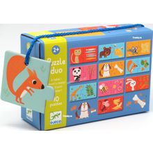 Djeco пазл-дуо К столу!