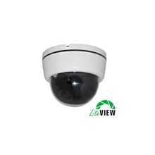 Камера видеонаблюдения цветная LiteView LVDM-5145 012 VF купольная, с объективом