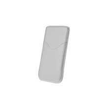 Кожаный чехол для iPhone 5 Fliku Pocket, цвет White (TWI101004)