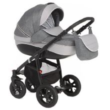 Коляска Adamex NEONEX т.серый+св.серый TIP27C