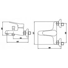 Смеситель Bravat Eco F00313C