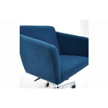 Tetchair Кресло MILAN хром, синий