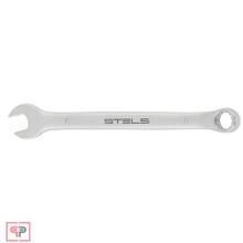 Stels Ключ комбинированный, 12 мм, CrV, матовый хром Stels