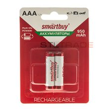 Аккумуляторы NiMh AAA 950mAh SmartBuy 2шт. в блистере