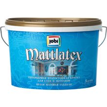 Jobi Mattlatex 5 л белая неморозостойкая