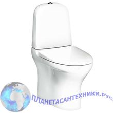 Унитаз напольный Gustavsberg Estetic GB1183002R1231 с микролифтом