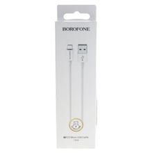 Data кабель USB Borofone BX22 micro usb, белый