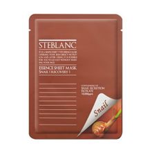 Маска для лица Восстанавливающая на основе муцина улитки Steblanc Essence Sheet Mask Snail 3шт