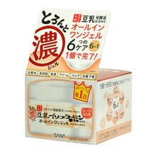 Крем-гель для лица увлажняющий с изофлавонами сои Sana Soy Milk Gel Cream 100г