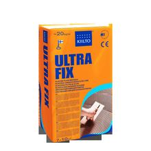 Плиточный клей KIILTO ULTRA FIX для облицовки стен и полов керамической плиткой. 20 кг KIILTO