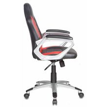 Бюрократ офисное CH-825S Black-Rd черно-красное