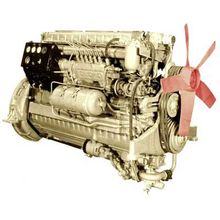 Дизельный двигатель 1Д6-150С2 электростанций 100 кВт 