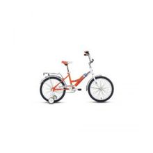 Велосипед ALTAIR CITY BOY 20 рост 13 2016-2017 белый оранжевый