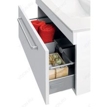 Dreja Тумба с раковиной Aston S 90 белая